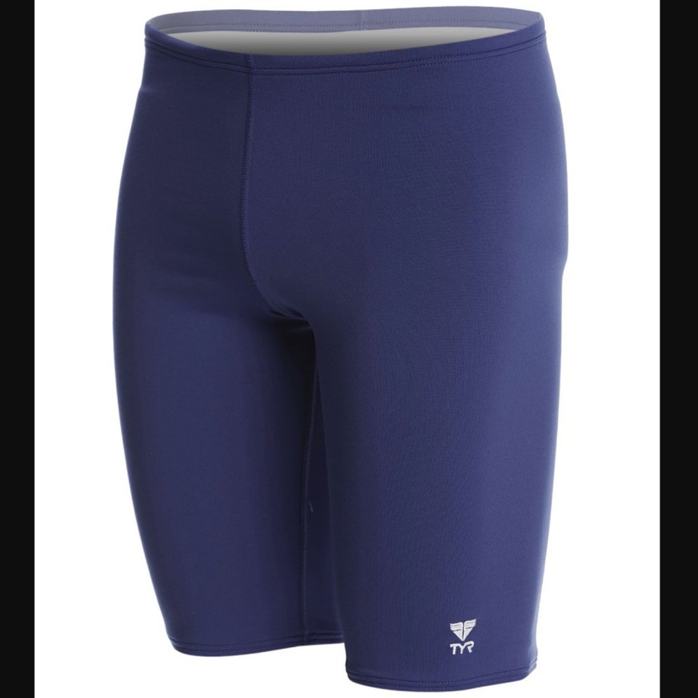 🆕 TYR Durafast Elite Solid Jammer Swimsuit